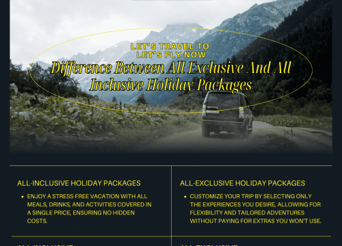 What Is The Difference Between All Exclusive And All Inclusive Holiday Packages?